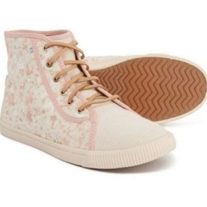 TOMS Camarillo Ortholite Floral High Top Sneakers